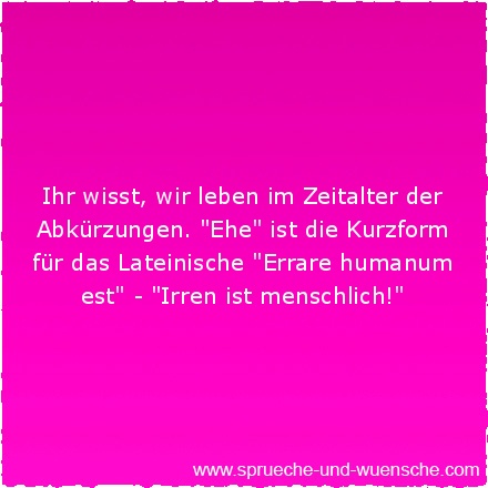 Lustige Spruche Und Zitate Zur Hochzeit