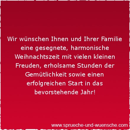 Wir wünschen Ihnen und Ihrer Familie eine gesegnete, harmonische Weihnachtszeit mit vielen kleinen Freuden, erholsame Stunden der Gemütlichkeit sowie einen erfolgreichen Start in das bevorstehende Jahr!