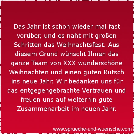 Das Jahr ist schon wieder mal fast vorüber und es naht mit großen Schritten das Weihnachtsfest. Aus diesem Grund wünscht Ihnen unser ganzes Team wunderschöne Weihnachten und einen guten Rutsch ins neue Jahr. Wir bedanken uns für das entgegengebrachte Vertrauen und freuen uns auf weiterhin gute Zusammenarbeit im neuen Jahr.