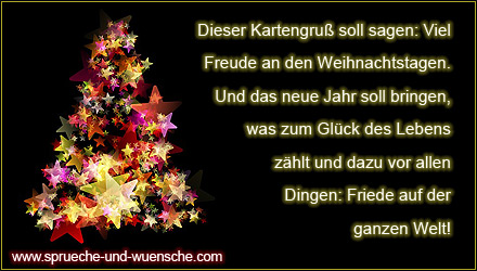 Weihnachtswünsche